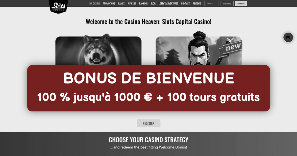 Slots Capital Casino Machines à Sous en Ligne
