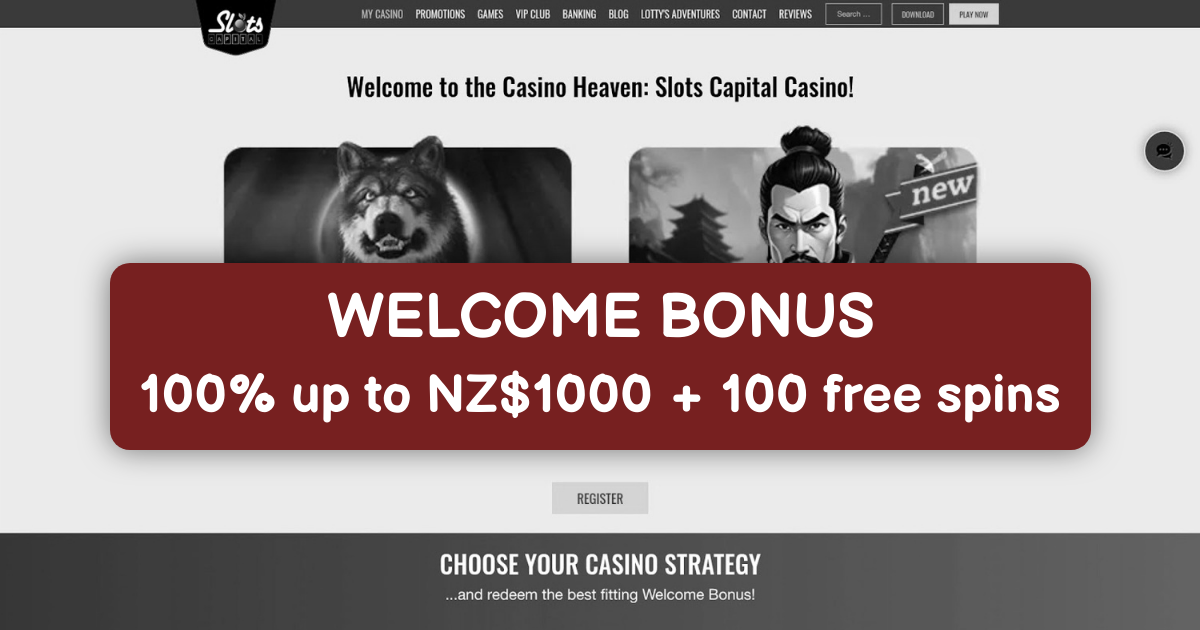 Slots Capital Casino New Zealand Online Slots